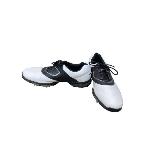 Nike Tour Golf Mens Black White TW Golf Shoes Sneakers Sz 9.5 SKU 9440 - Picture 2 of 16